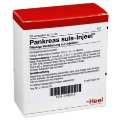 Injeel Heel-Pankreas Suis Ampullen, 10 St