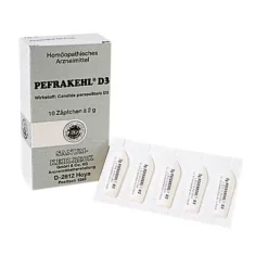 Pefrakehl Sanum Kehlbeck-Suppositorien D 3, 10 St