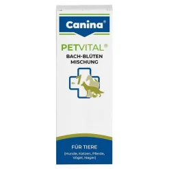Canina Beruhigungsmittel Katze|Beruhigungsmittel Hund-Petvital Bachblüten Nr.1 Globuli vet. (für Tiere), 10 g