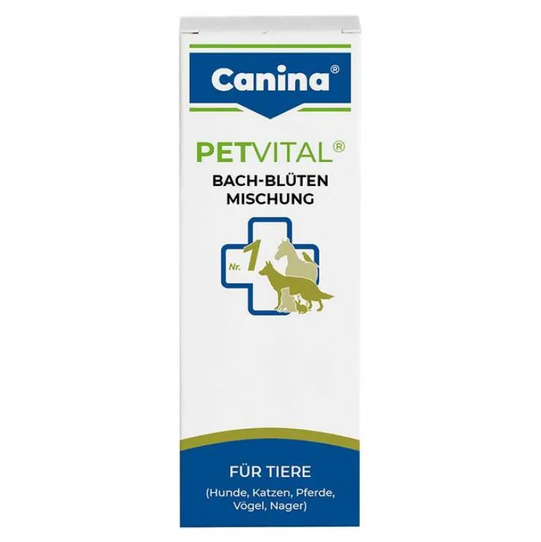 Canina Beruhigungsmittel Katze|Beruhigungsmittel Hund-Petvital Bachblüten Nr.1 Globuli vet. (für Tiere), 10 g