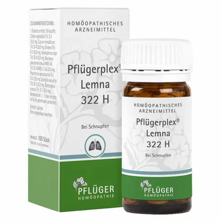 Pflüger A. Pflüger-plex Lemna 322 H Tabletten, 100 St