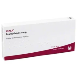 Wala Erkältung-Pulmo / Vivianit comp. Ampullen, 10X1 ml