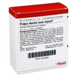 Injeel Heel-Pulpa Dentis suis Ampullen, 10 St