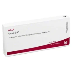 Haut-Quarz D 30 Ampullen, 10X1 ml