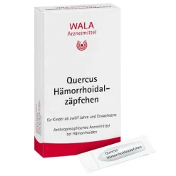 Wala Magen & Darm-Quercus Hämorrhoidalzäpfchen, 10X2 g