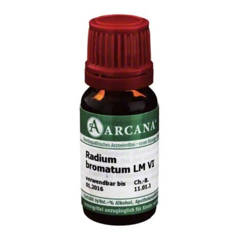Arcana R-Z-Radium bromatum LM 6 Dilution, 10 ml
