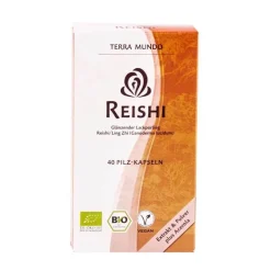 Reishi|Vitalpilze-Reishi Vitalpilz Bio Terra Mundo Kapseln, 40 St