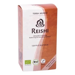 Terra Mundo Reishi|Vitalpilze-Reishi Vitalpilz Bio Kapseln, 120 St