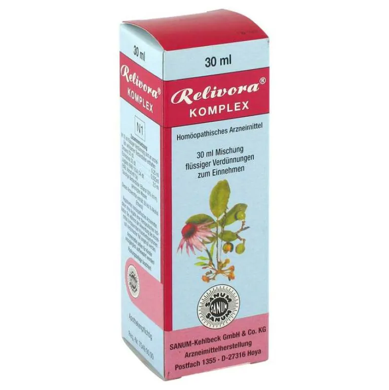 Relivora Sanum Kehlbeck-Komplex Tropfen, 30 ml