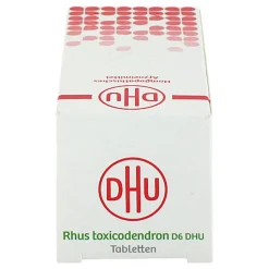 DHU Q-R-Rhus toxicodendron D6 bei rheumatischen Schmerzen Tabletten , 80 St