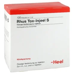 Heel-Rhus toxicodendron Injeel S Ampullen, 100 St