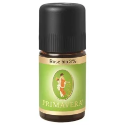Primavera Ätherische Öle & Duftöle-Rose Bio 3% ätherisches Öl, 5 ml