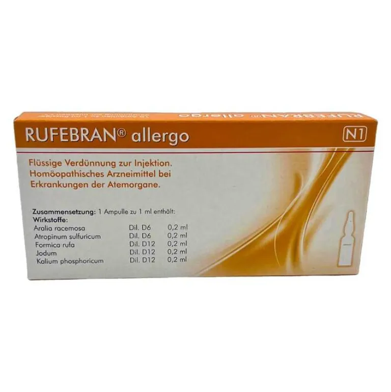 Rufebran Combustin Presselin-allergo Ampullen, 10 St