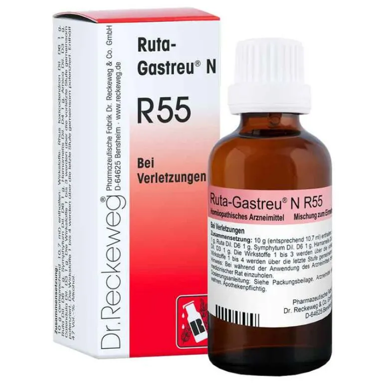 Dr. Reckeweg-Ruta Gastreu N R 55 Tropfen zum Einnehmen, 50 ml