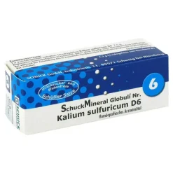 Schuckmineral Salze Als Globuli-Globuli 6 Kalium sulfuricum D6, 7.5 g