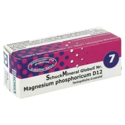 Schuckmineral Salze Als Globuli-Globuli 7 Magnesium phosphoricum D12, 7.5 g