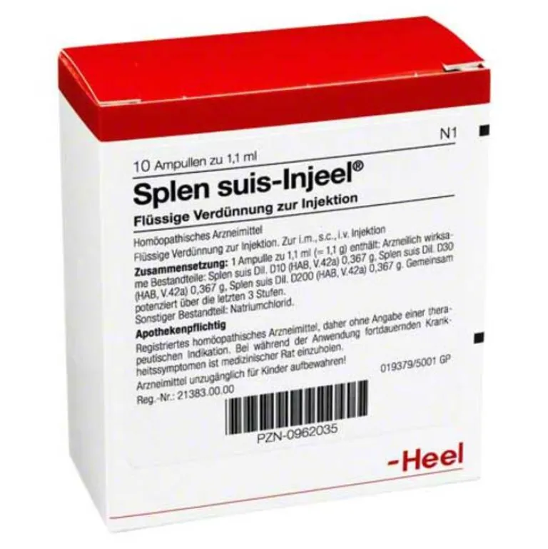 Injeel Heel-Splen suis Ampullen, 10 St