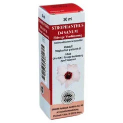 Sanum Sanum Kehlbeck-Strophanthus D 4 Tropf, 30 ml
