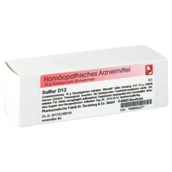 Dr. Reckeweg S-Sulfur D 12 Globuli, 10 g