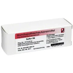 Dr. Reckeweg S|S-Sulfur D 6 Globuli, 10 g