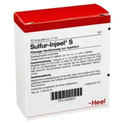 Injeel Heel-Sulfur S Ampullen, 10 St