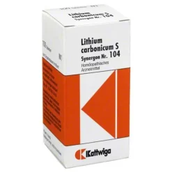 Kattwiga Kattwiga-Synergon 104 Lithium carbonicum S Tabletten, 100 St