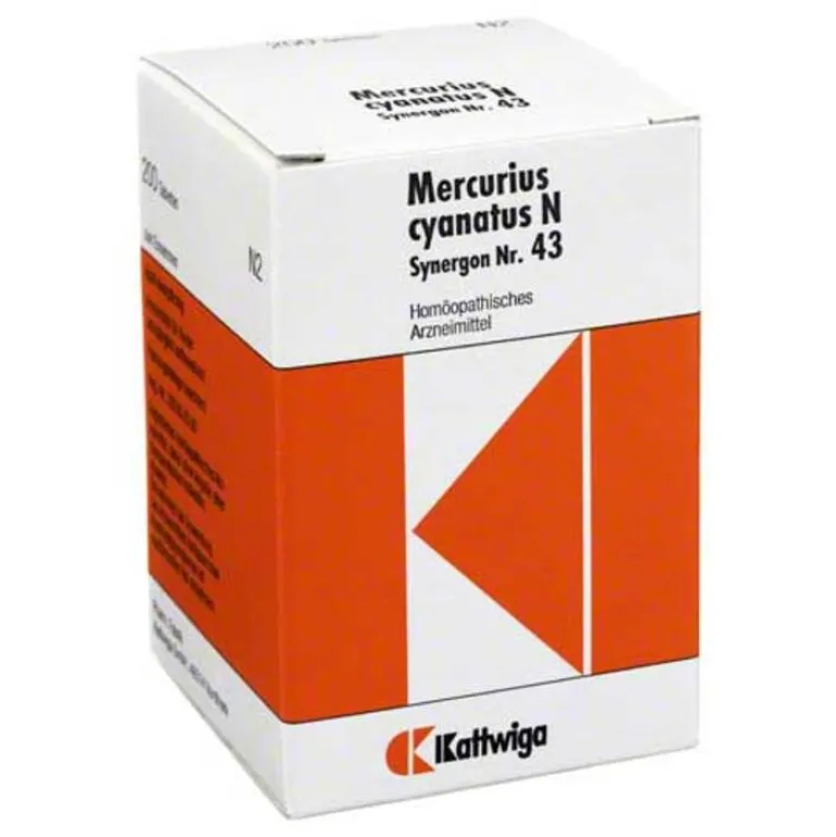 Kattwiga Kattwiga-Synergon 43 Mercurius cyanatus N Tabletten, 200 St