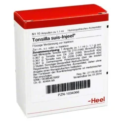 Injeel Heel-Tonsilla Suis Ampullen, 10 St