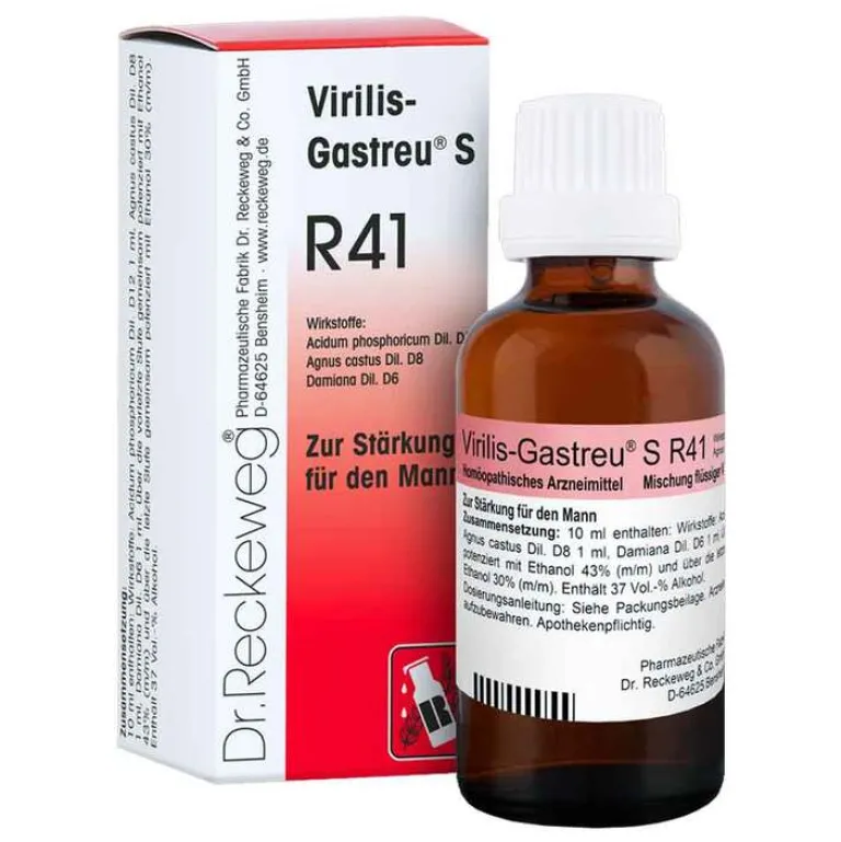 Dr. Reckeweg Dr. Reckeweg|Potenzstörungen-Virilis-Gastreu® S R41 Tropfen zum Einnehmen, 50 ml