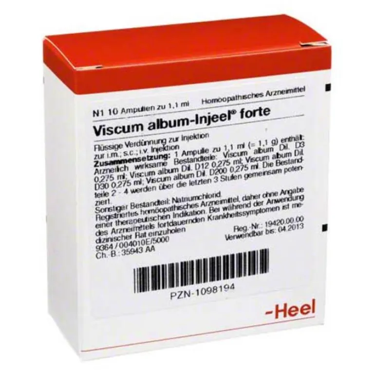 Injeel Heel-Viscum album forte Ampullen, 10 St