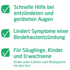 Kinder Weleda Kinder & Säuglinge|Auge & Ohr-Visiodoron Euphrasia Augentropfen in Monodosen, 20X0.4 ml