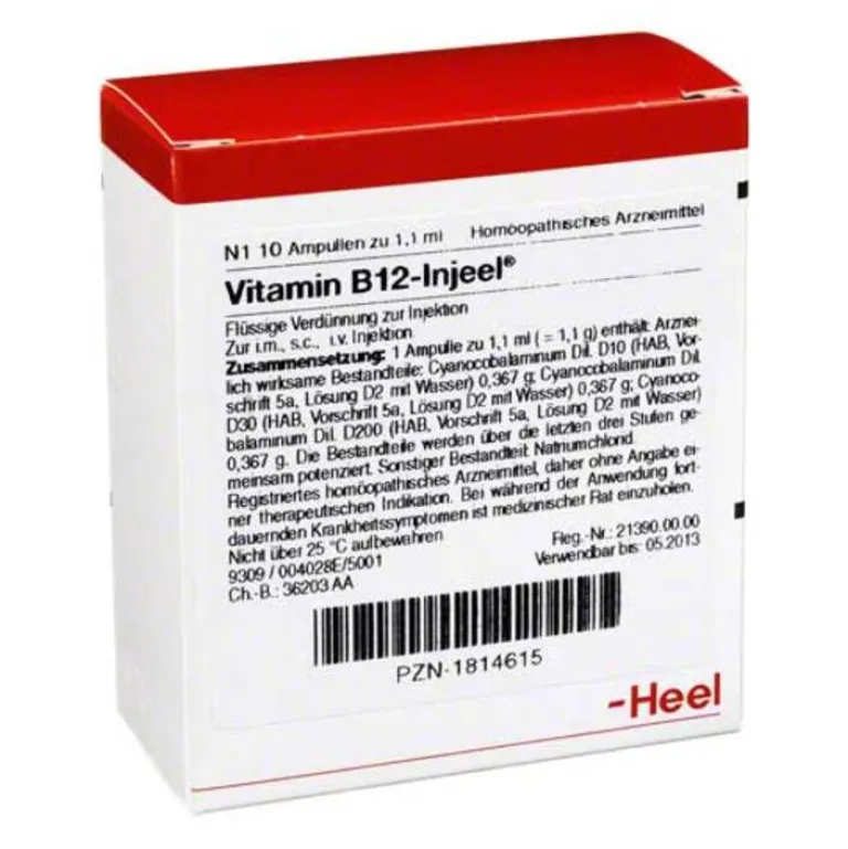 Injeel Heel-Vitamin B12 Ampullen, 10 St