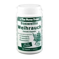 The Nutri Store Weihrauch-Weihrauch 400 mg Extrakt veget. Kapseln, 200 St