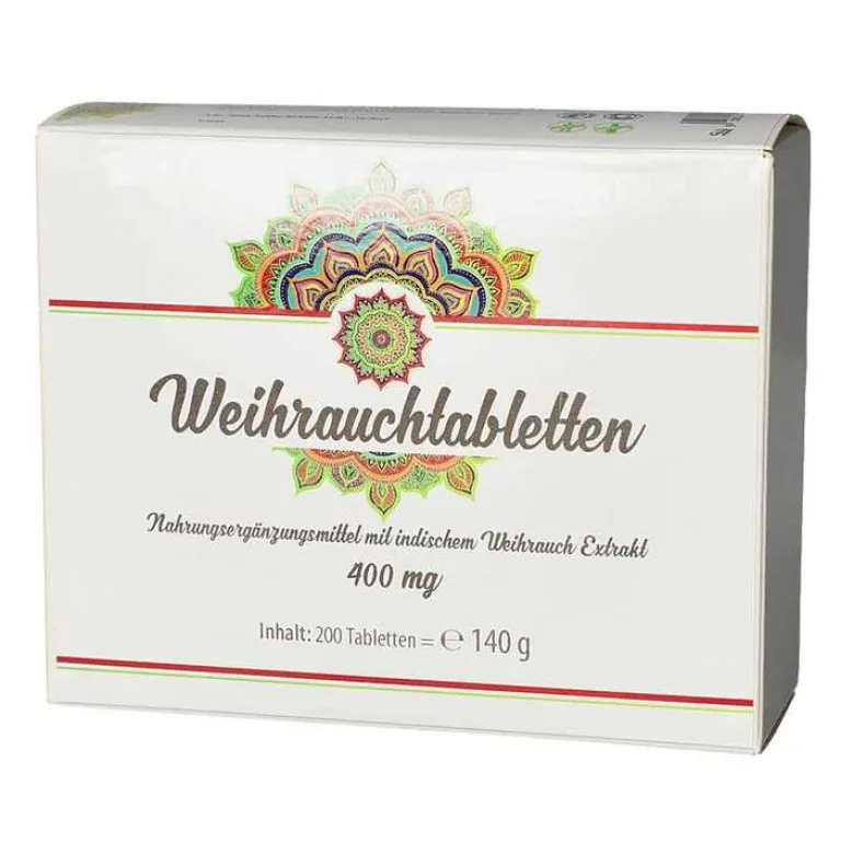 bios Naturprodukte Weihrauch-Weihrauch 400 mg Tabletten, 200 St