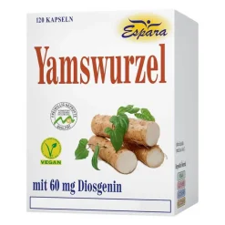 Espara Yamswurzel-Yamswurzel Kapseln vegan, 120 St