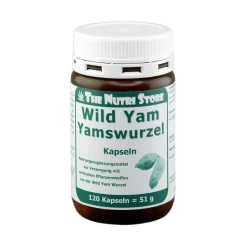 The Nutri Store Yamswurzel-Yamswurzel Wild Yam 250 mg Kapseln, 120 St