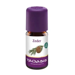 Taoasis Ätherische Öle & Duftöle-Zeder Öl Bio, 5 ml