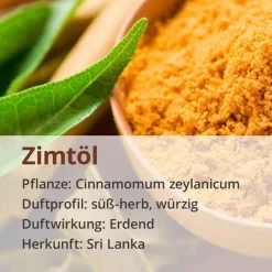 Casida Aromatische Düfte-Zimt Öl naturrein ätherisch, 10 ml