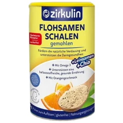 Zirkulin Flohsamenschalen-Flohsamenschalen gemahlen Pulver, 200 g