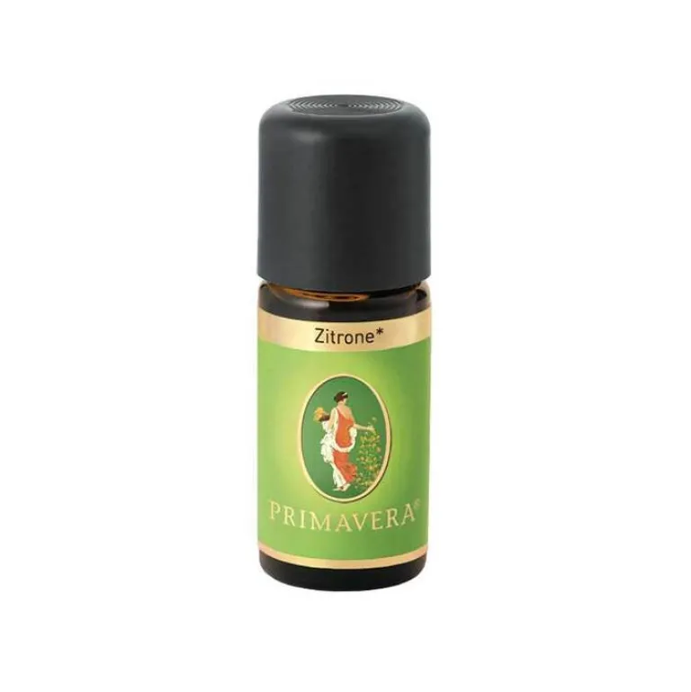 Primavera Ätherische Öle & Duftöle-Zitrone Öl ätherisch bio, 10 ml